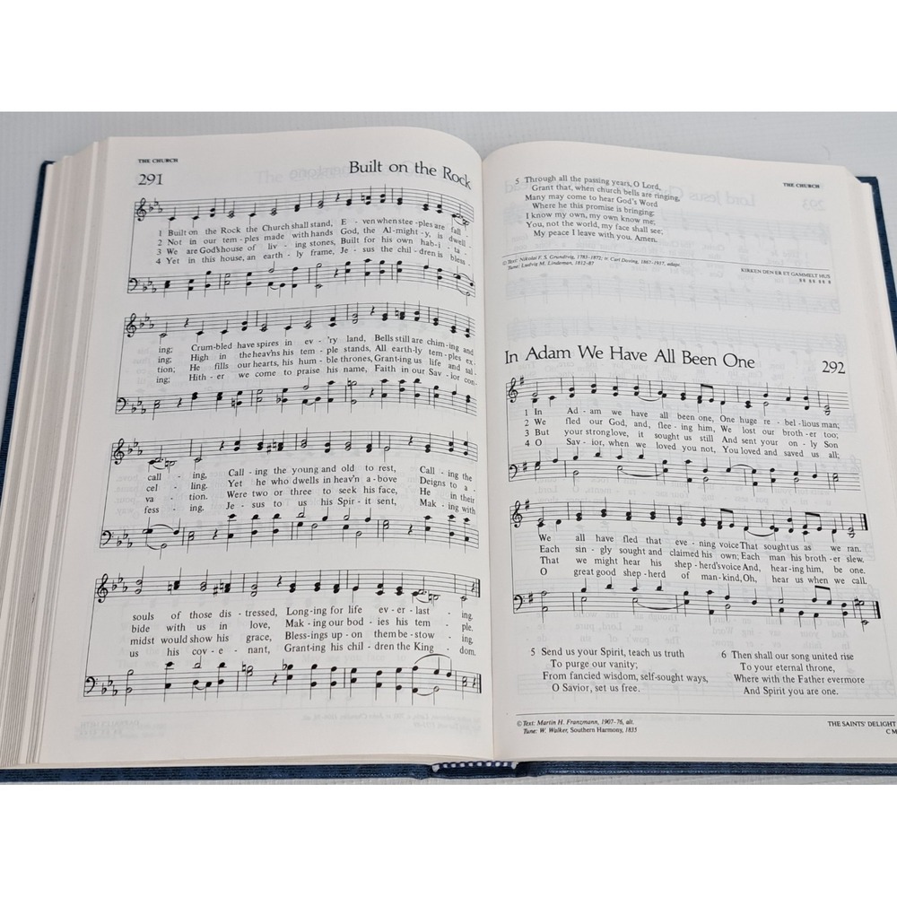 VTG Lutheran Worship Hymnal Music Service Worship Book 1982 Hardcover Concordia - Picture 8 of 9